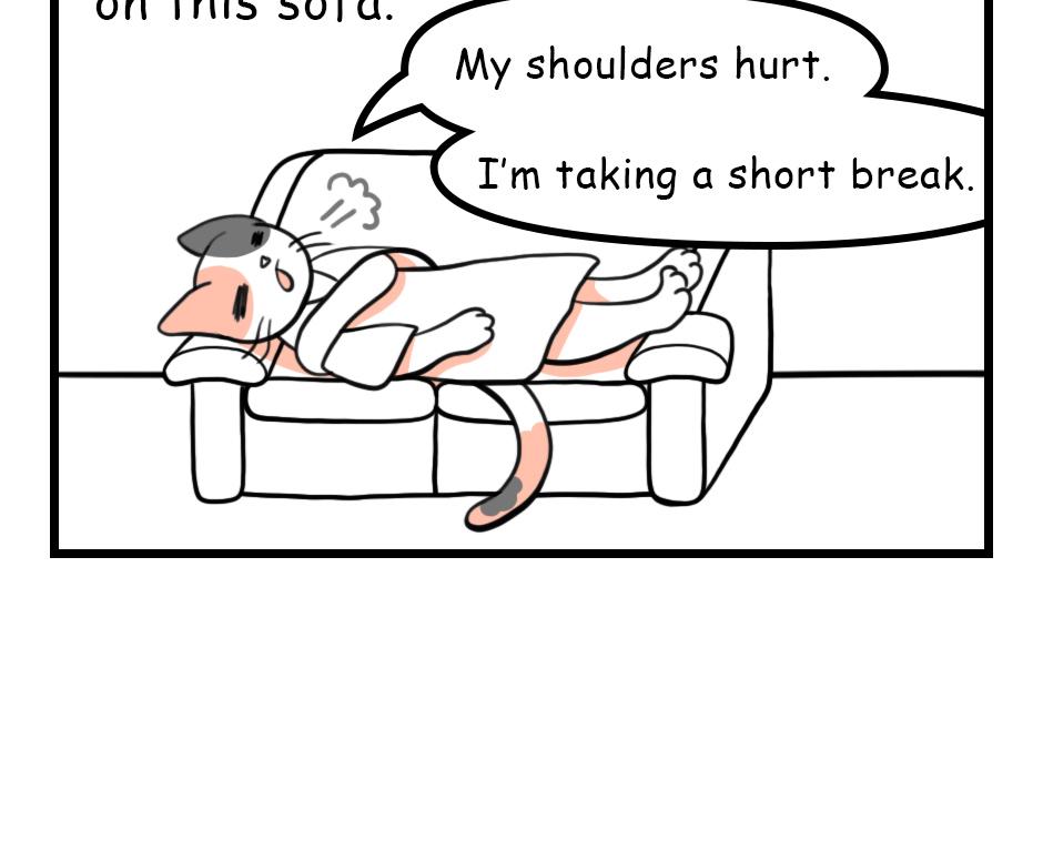 Mikesaka Art Class (◆Episodes are about art methods.) - Episode 24, Page 4: Classroom Sofa