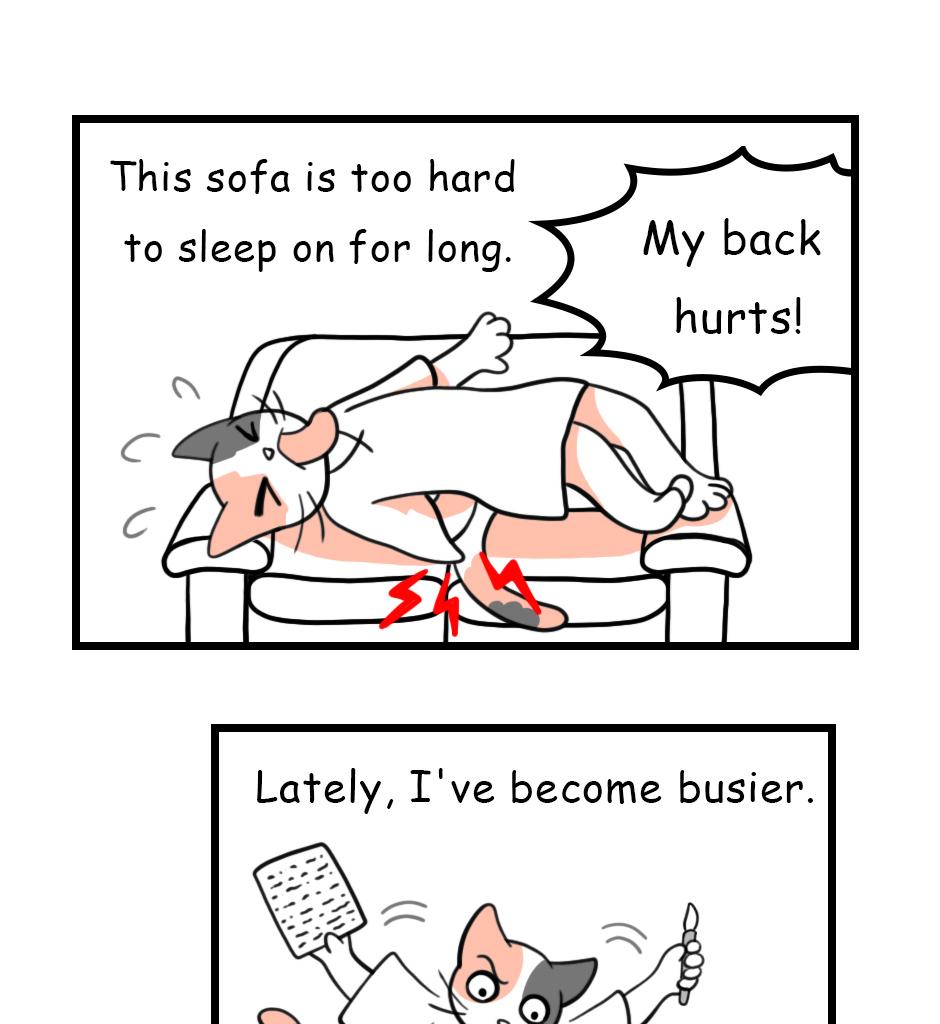 Mikesaka Art Class (◆Episodes are about art methods.) - Episode 24, Page 6: Classroom Sofa