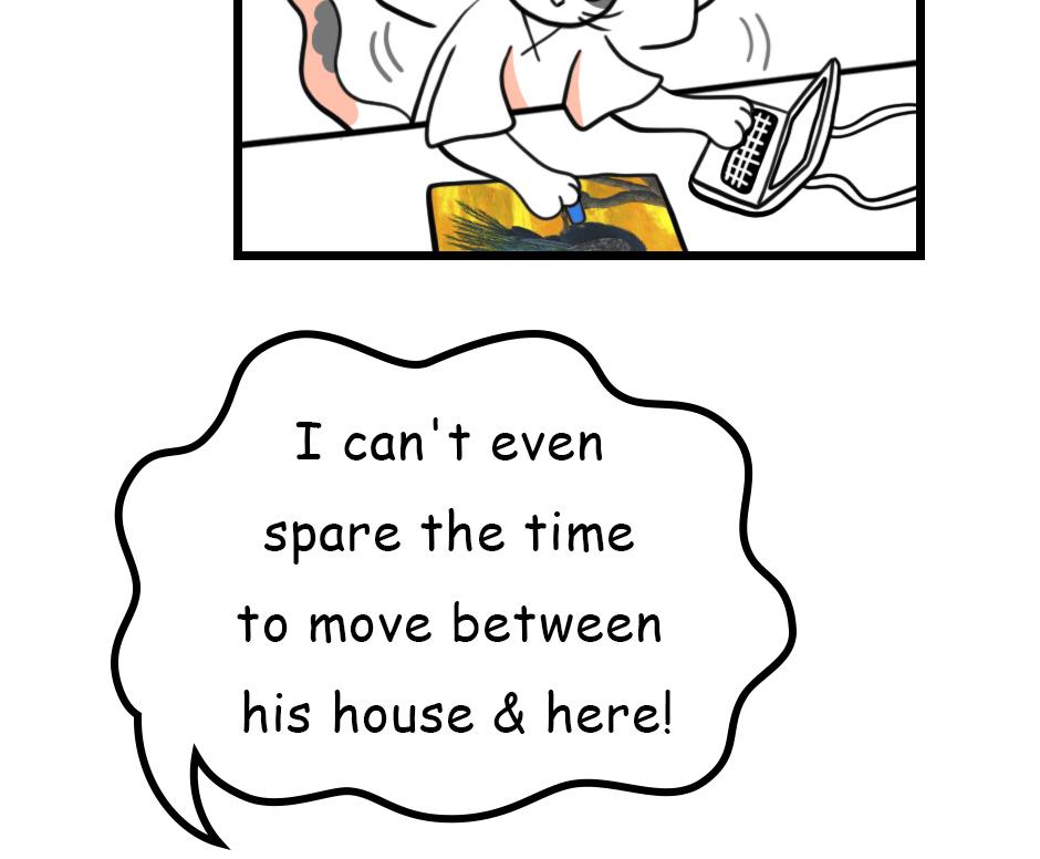 Mikesaka Art Class (◆Episodes are about art methods.) - Episode 24, Page 6: Classroom Sofa