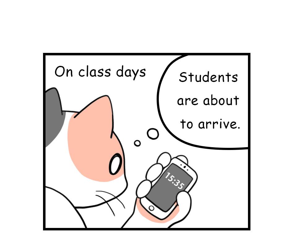 Mikesaka Art Class (◆Episodes are about art methods.) - Episode 24, Page 9: Classroom Sofa