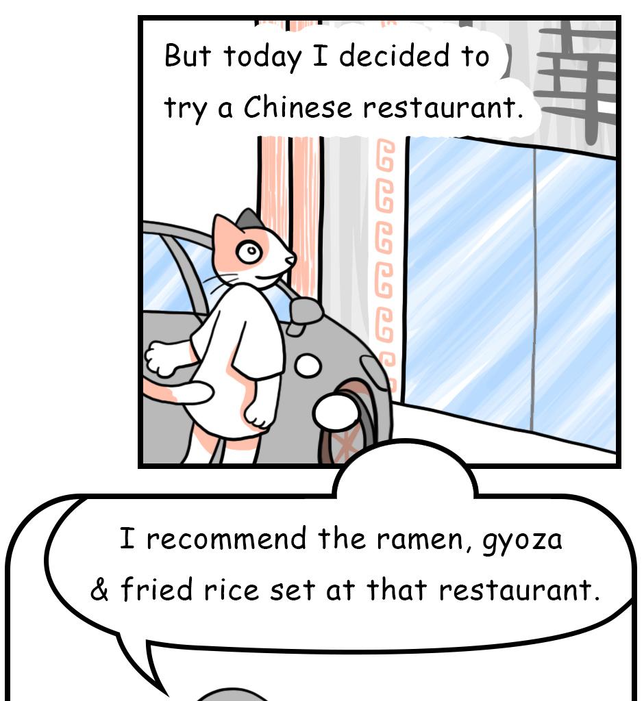 Mikesaka Art Class (◆Episodes are about art methods.) - Episode 29, Page 2: Mysterious Restaurant Stuff