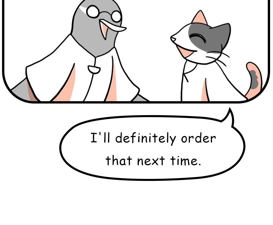 Mikesaka Art Class (◆Episodes are about art methods.) - Episode 29, Page 2: Mysterious Restaurant Stuff