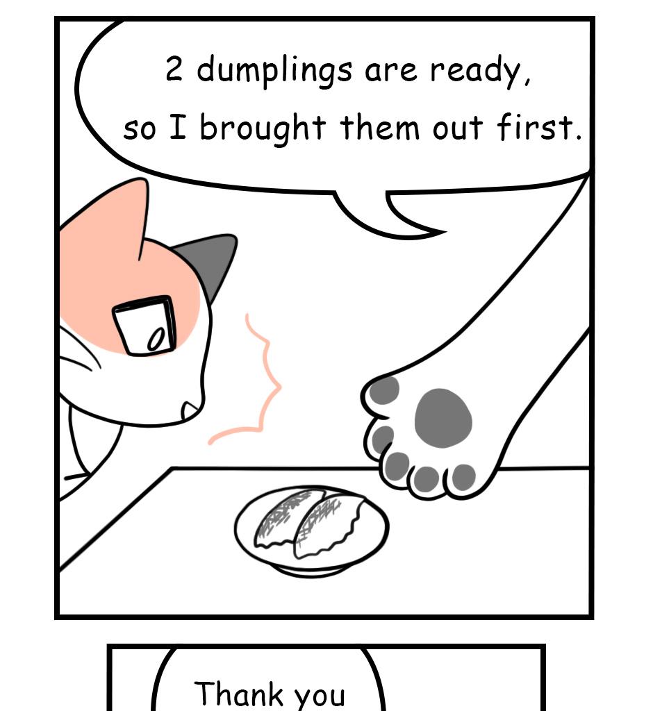 Mikesaka Art Class (◆Episodes are about art methods.) - Episode 29, Page 6: Mysterious Restaurant Stuff