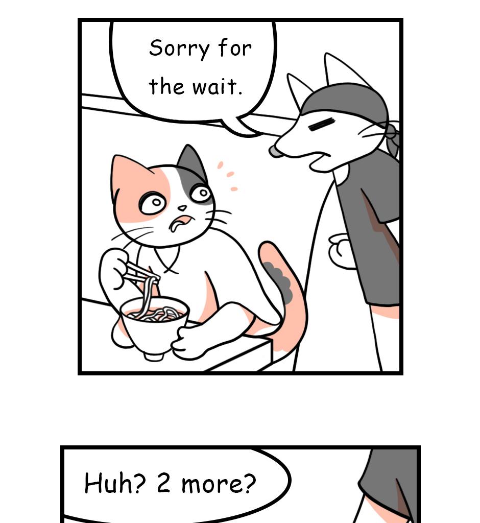 Mikesaka Art Class (◆Episodes are about art methods.) - Episode 29, Page 8: Mysterious Restaurant Stuff