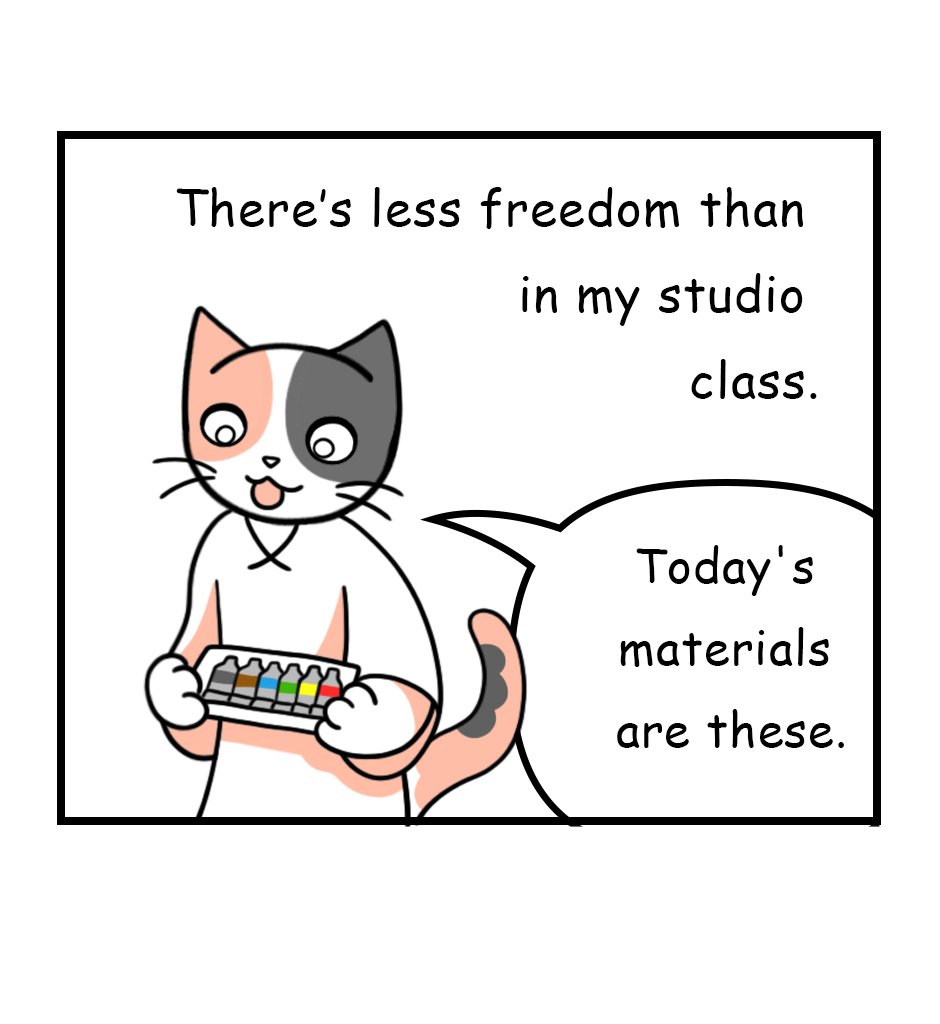 Mikesaka Art Class (◆Episodes are about art methods.) - Episode 29, Page 2: 25. A Child Who Won't Listen to Me