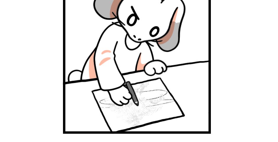 Mikesaka Art Class (◆Episodes are about art methods.) - Episode 31, Page 7: 27. Mid drawing Redo