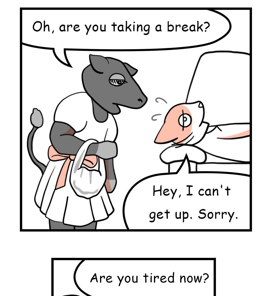 Mikesaka Art Class (◆Episodes are about art methods.) - Episode 38, Page 2: The Black Heifer(1/3)