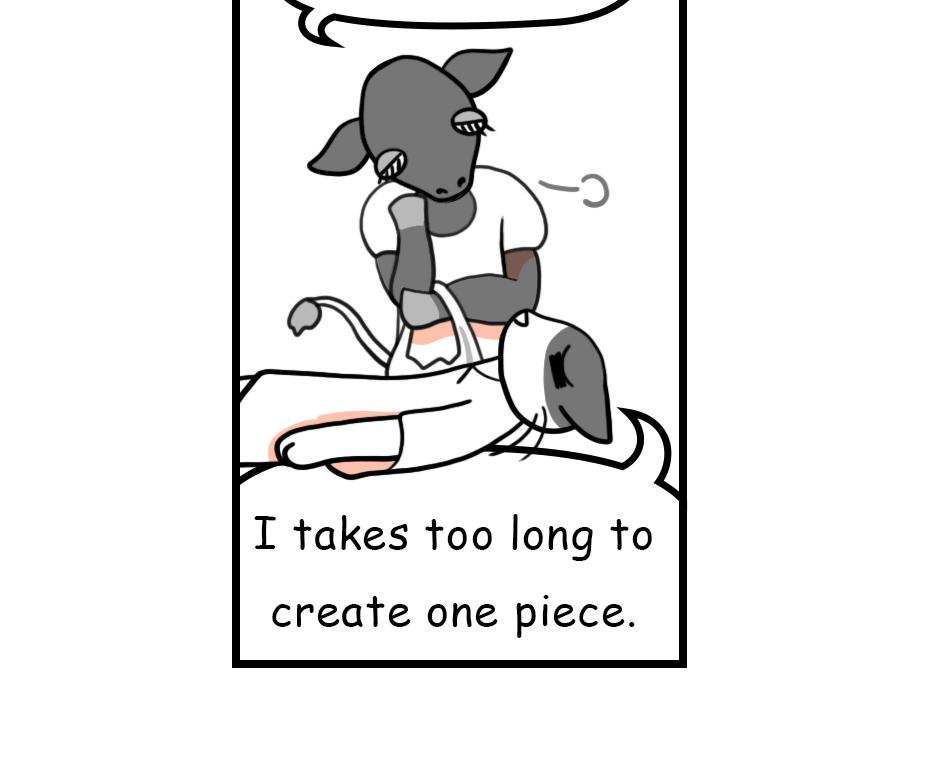 Mikesaka Art Class (◆Episodes are about art methods.) - Episode 38, Page 3: The Black Heifer(1/3)