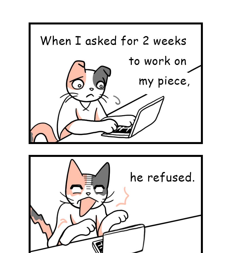 Mikesaka Art Class (◆Episodes are about art methods.) - Episode 38, Page 6: The Black Heifer(1/3)