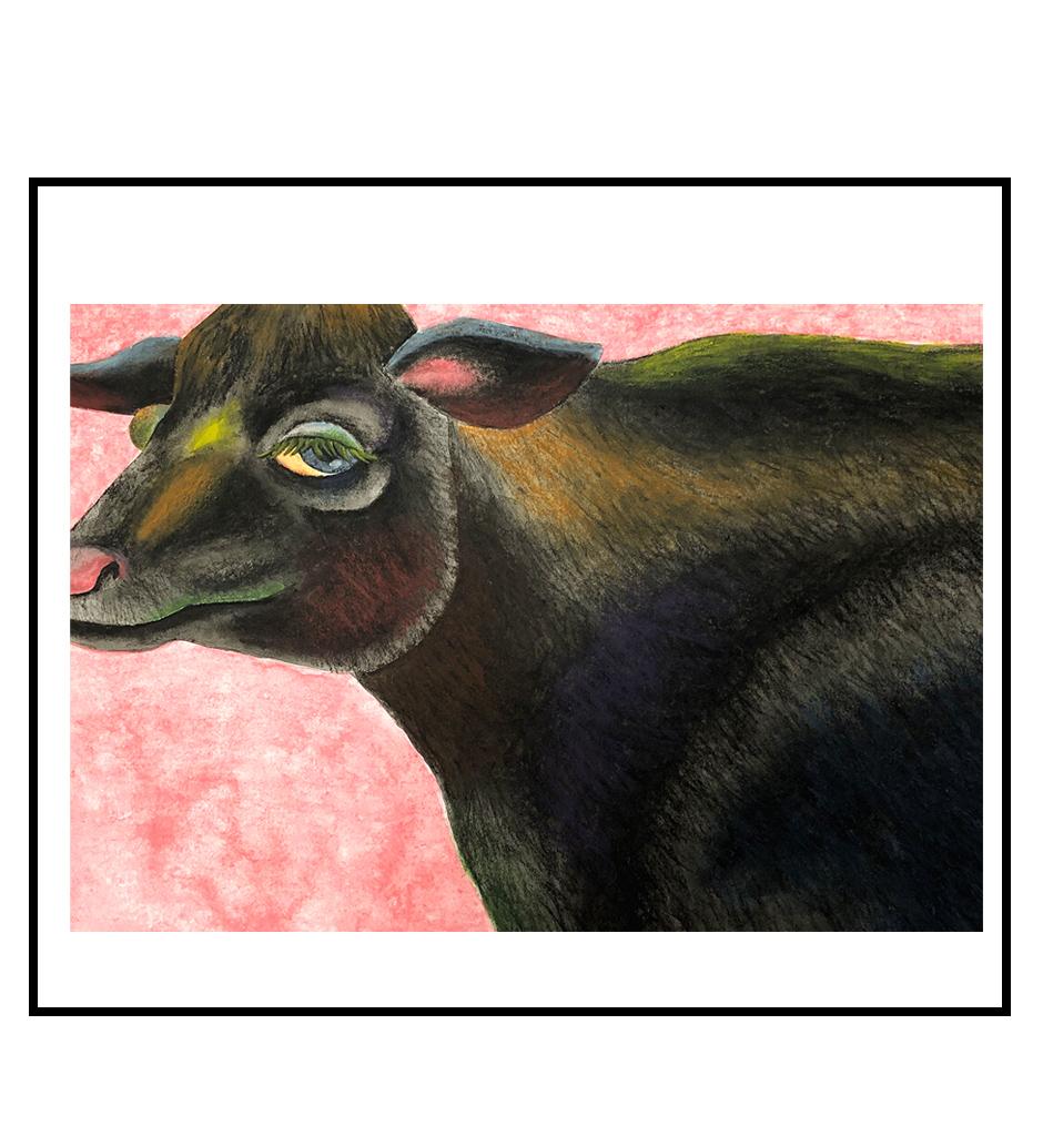 Mikesaka Art Class (◆Episodes are about art methods.) - Episode 40, Page 3: The Black Heifer(3/3)