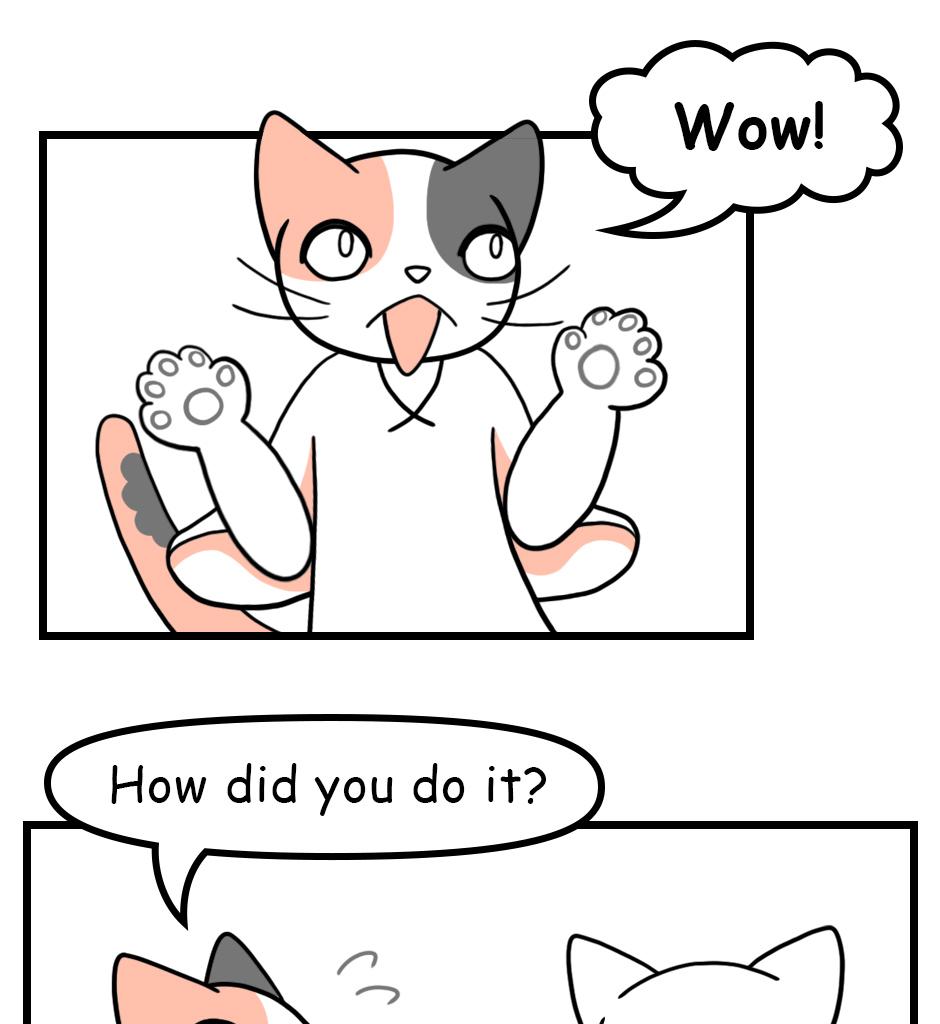 Mikesaka Art Class (◆Episodes are about art methods.) - Episode 49, Page 3: 39. Rabbit Handkerchief(2/2)