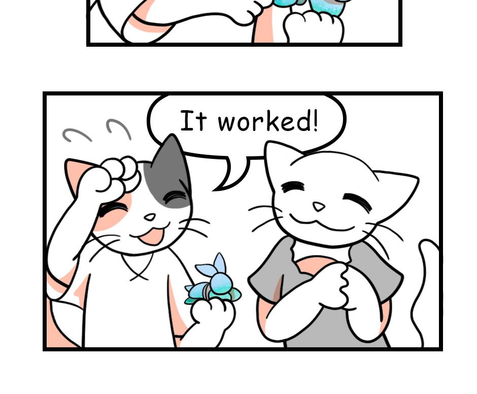 Mikesaka Art Class (◆Episodes are about art methods.) - Episode 49, Page 5: 39. Rabbit Handkerchief(2/2)