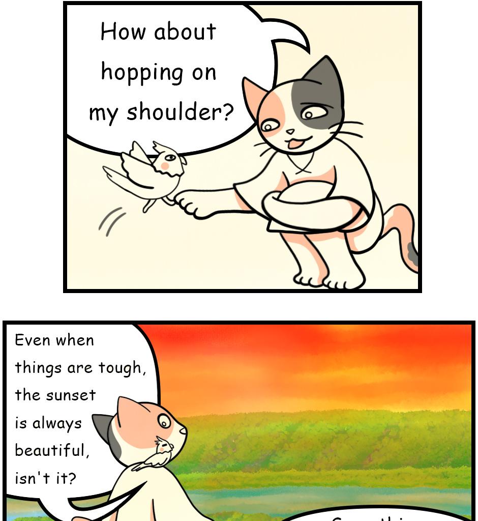 Mikesaka Art Class (◆Episodes are about art methods.) - Episode 65, Page 16: 52. Sunset in the Cheek(1/2)