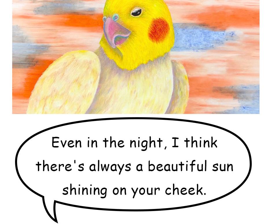 Mikesaka Art Class (◆Episodes are about art methods.) - Episode 66, Page 2: 52. Sunset in the Cheek(2/2)