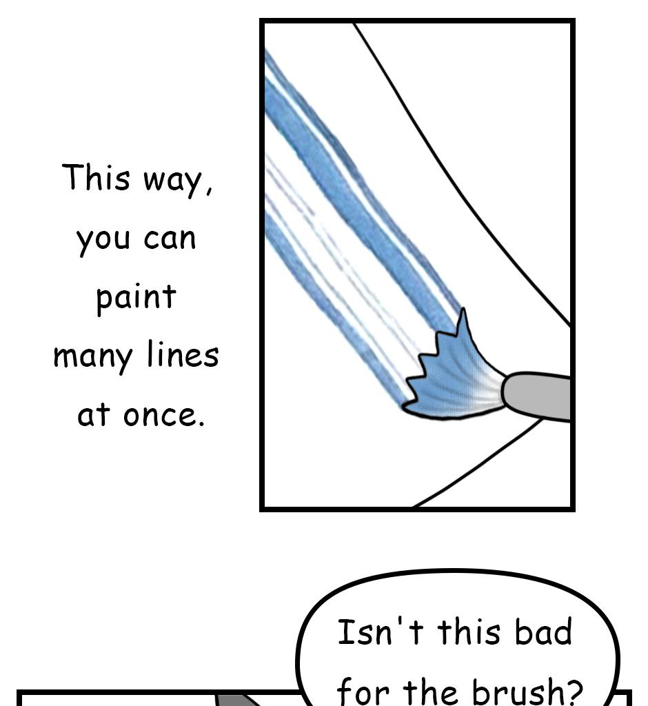 Mikesaka Art Class (◆Episodes are about art methods.) - Episode 69, Page 3: 55. ◆How to Paint Rain