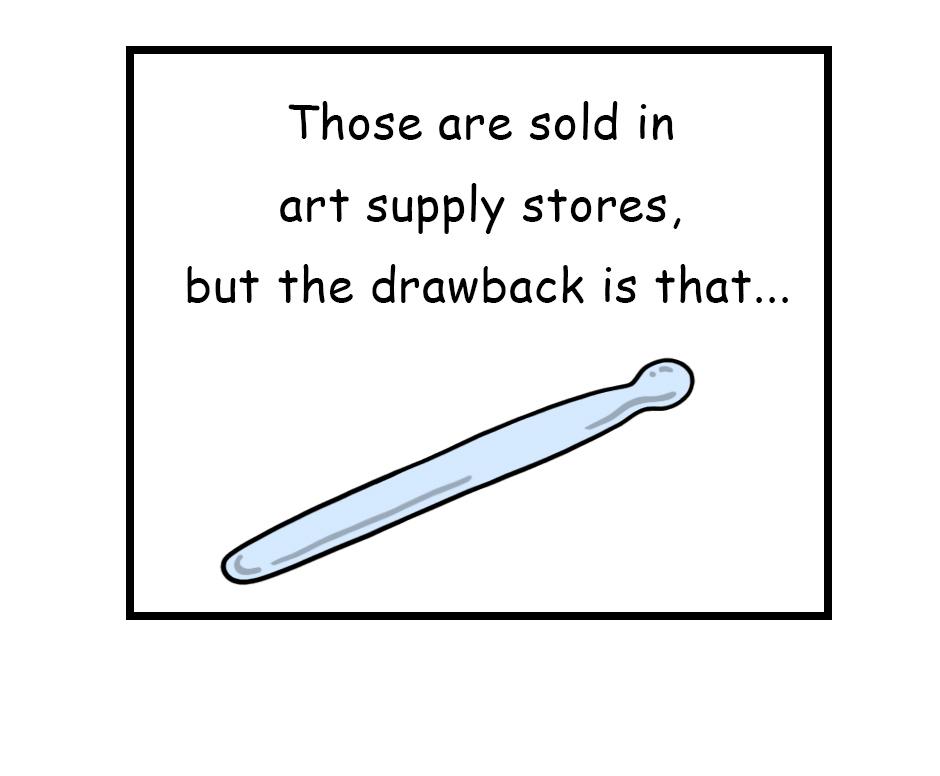 Mikesaka Art Class (◆Episodes are about art methods.) - Episode 70, Page 7: 56. ◆Drawing Straight Line with a Brush