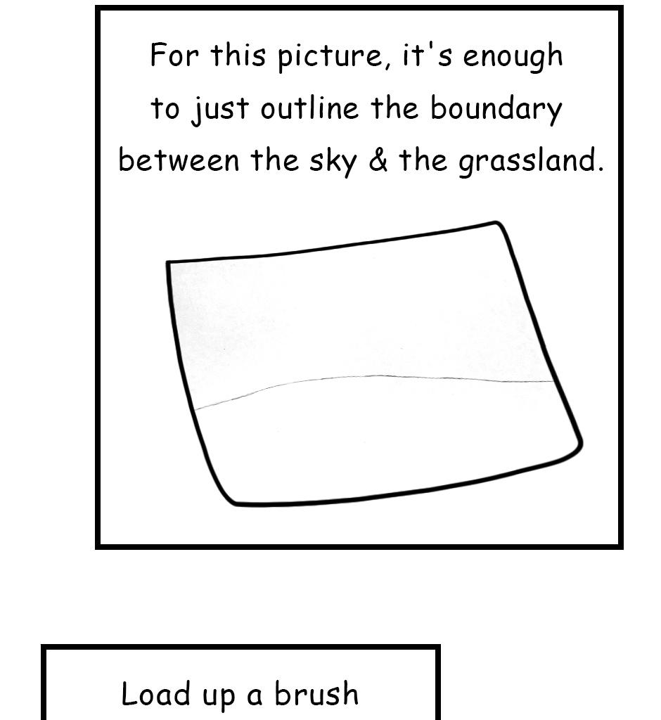 Mikesaka Art Class (◆Episodes are about art methods.) - Episode 81, Page 5: 64. ◆How to Paint the Sky(Watercolor)(1/3)