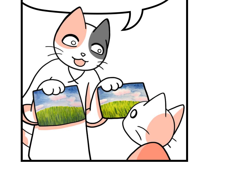 Mikesaka Art Class (◆Episodes are about art methods.) - Episode 84, Page 9: 65. ◆How to Paint the Meadow(Watercolor)