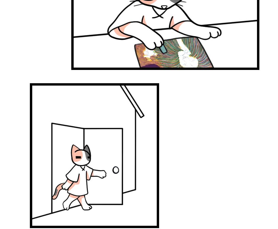 Mikesaka Art Class (◆Episodes are about art methods.) - Episode 88, Page 10: 67. Discomfort in the Darkness