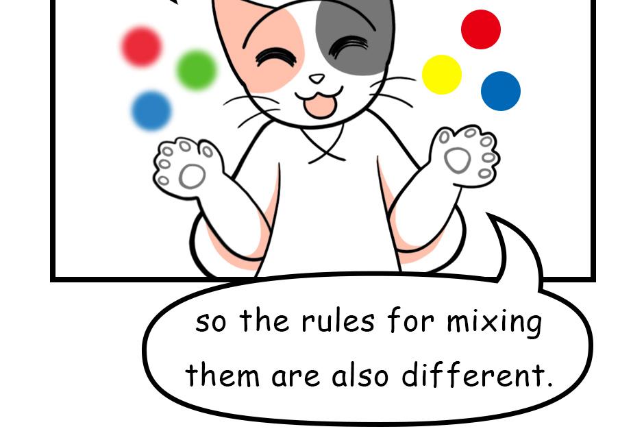 Mikesaka Art Class (◆Episodes are about art methods.) - Episode 90, Page 1: 69. ◆Mixing Light