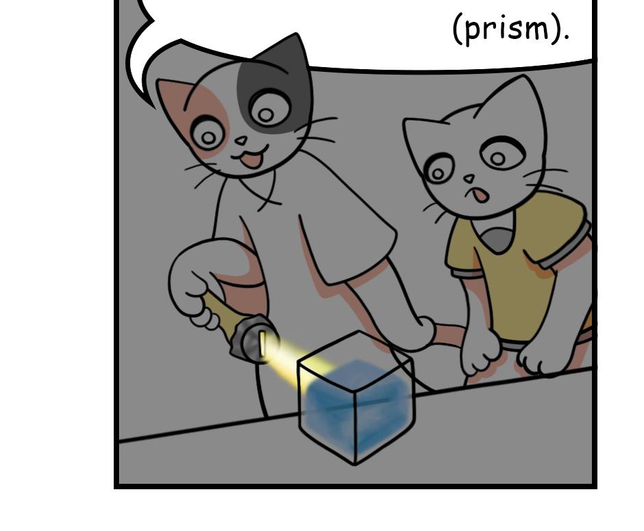 Mikesaka Art Class (◆Episodes are about art methods.) - Episode 90, Page 6: 69. ◆Mixing Light