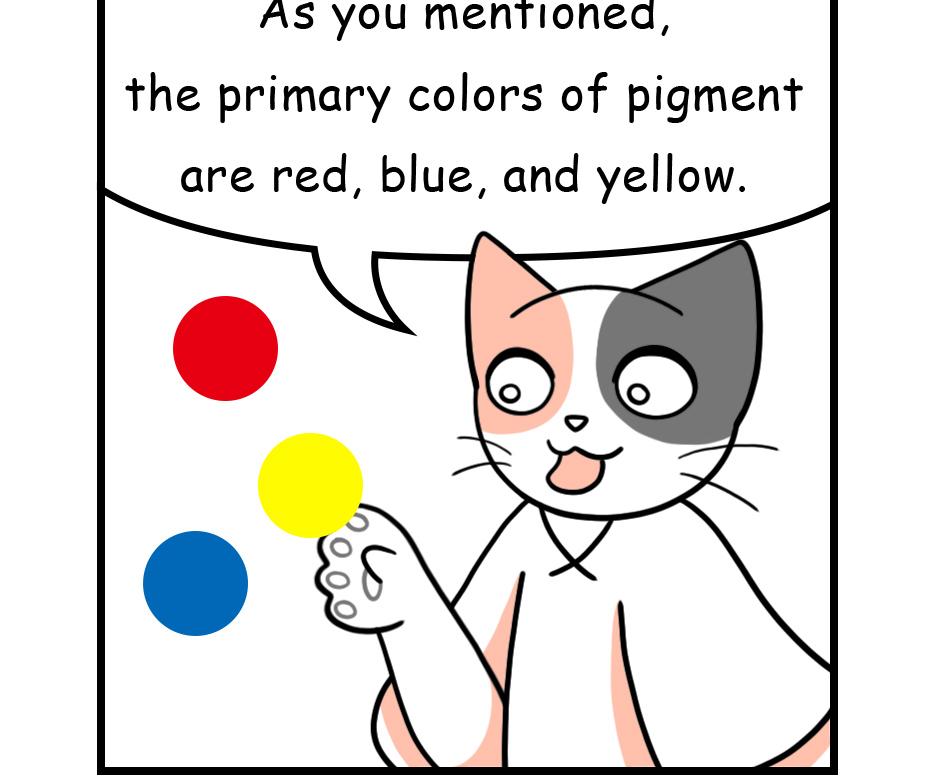 Mikesaka Art Class (◆Episodes are about art methods.) - Episode 90, Page 12: 69. ◆Mixing Light