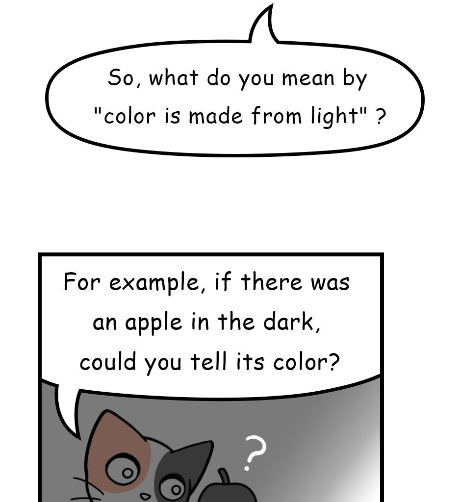 Mikesaka Art Class (◆Episodes are about art methods.) - Episode 91, Page 2: 70. ◆Colors Are Made of Light