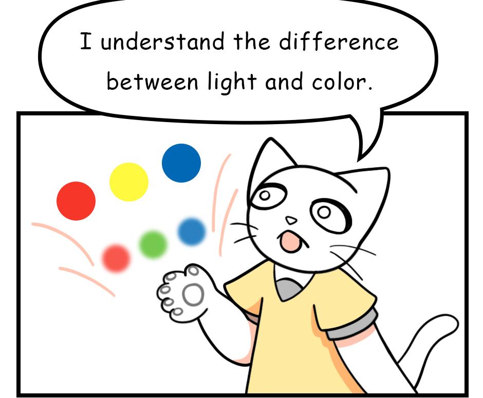 Mikesaka Art Class (◆Episodes are about art methods.) - Episode 91, Page 1: 70. ◆Colors Are Made of Light