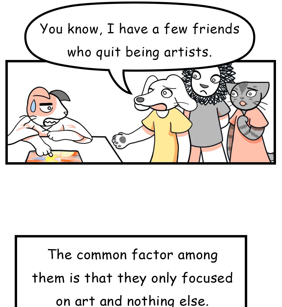 Mikesaka Art Class (◆Episodes are about art methods.) - Episode 94, Page 4: 73. Come Play with Me(1/3)