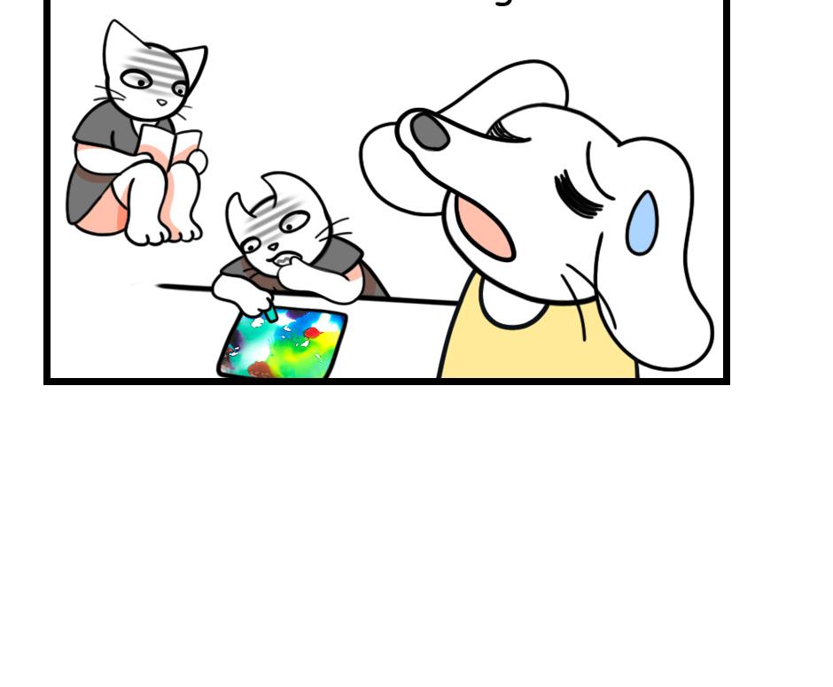 Mikesaka Art Class (◆Episodes are about art methods.) - Episode 94, Page 4: 73. Come Play with Me(1/3)