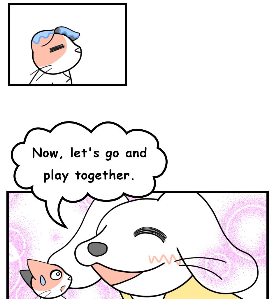 Mikesaka Art Class (◆Episodes are about art methods.) - Episode 94, Page 8: 73. Come Play with Me(1/3)