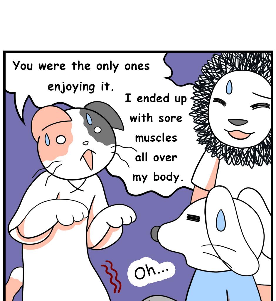 Mikesaka Art Class (◆Episodes are about art methods.) - Episode 96, Page 3: 73. Come Play with Me(3/3)