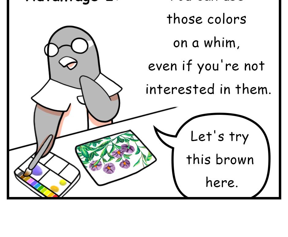 Mikesaka Art Class (◆Episodes are about art methods.) - Episode 79, Page 2: 62. ◆How to Use a Palette(2/2)
