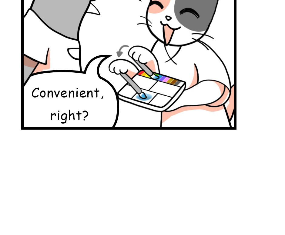 Mikesaka Art Class (◆Episodes are about art methods.) - Episode 79, Page 3: 62. ◆How to Use a Palette(2/2)