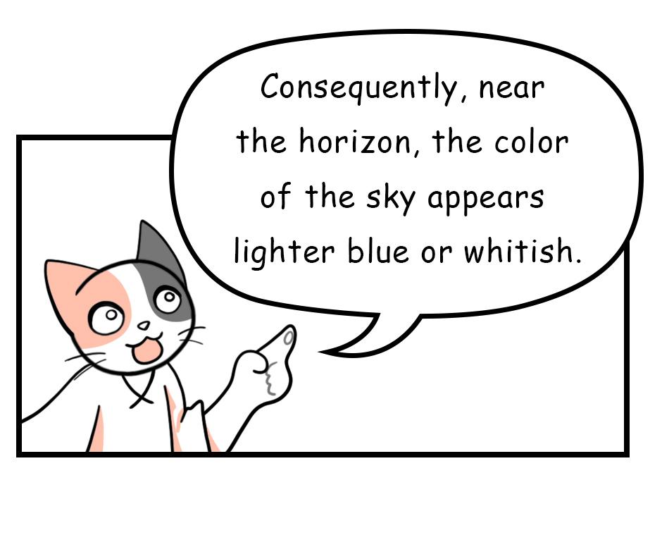 Mikesaka Art Class (◆Episodes are about art methods.) - Episode 82, Page 4: 64. ◆How to Paint the Sky(Watercolor)(2/3)