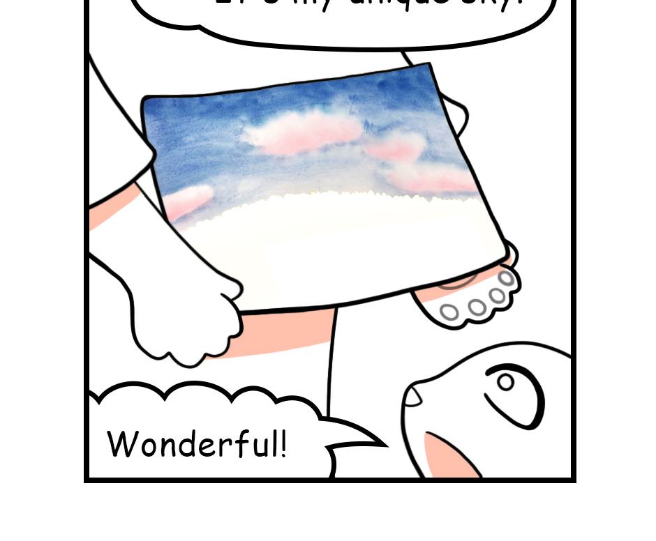 Mikesaka Art Class (◆Episodes are about art methods.) - Episode 83, Page 3: 64. ◆How to Paint the Sky(Watercolor)(3/3)