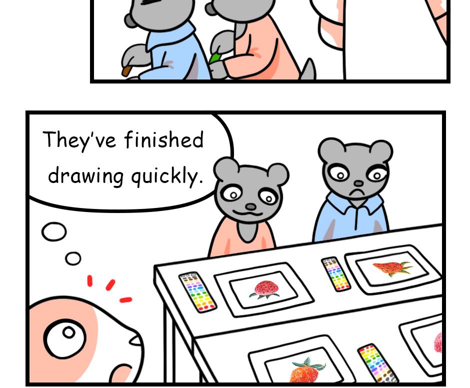 Mikesaka Art Class (◆Episodes are about art methods.) - Episode 97, Page 6: 74. Close Sibling Bond