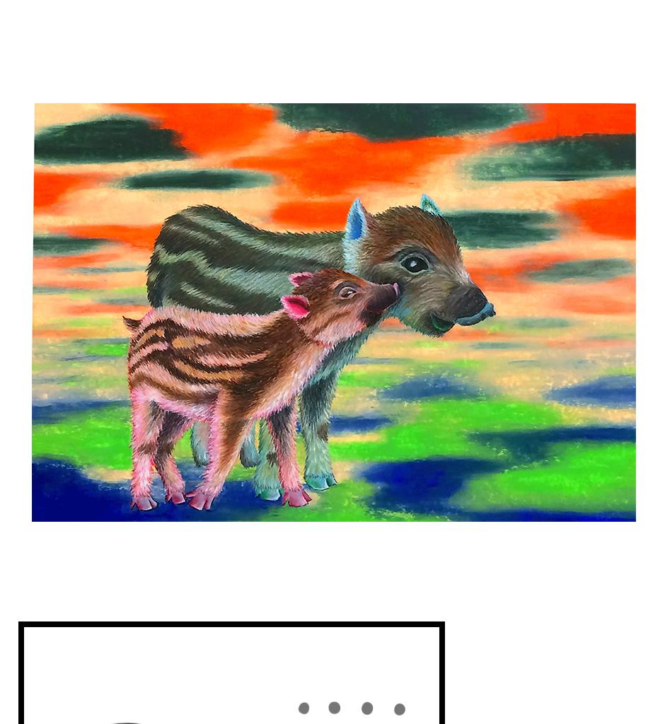 Mikesaka Art Class (◆Episodes are about art methods.) - Episode 99, Page 2: 75. Brother & Sister Kiss(2/2)