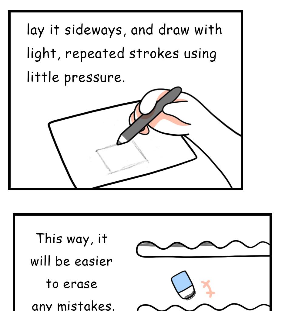 Mikesaka Art Class (◆Episodes are about art methods.) - Episode 102, Page 5: 78. ◆How to Hold a Pencil