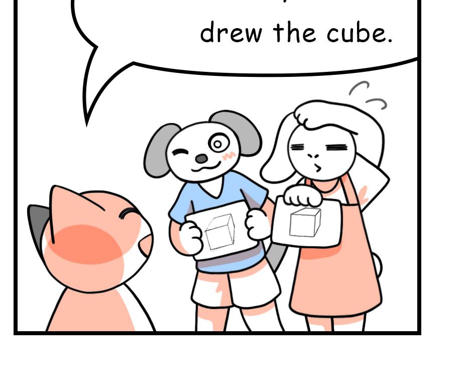 Mikesaka Art Class (◆Episodes are about art methods.) - Episode 103, Page 1: 79. ◆One-Point Perspective