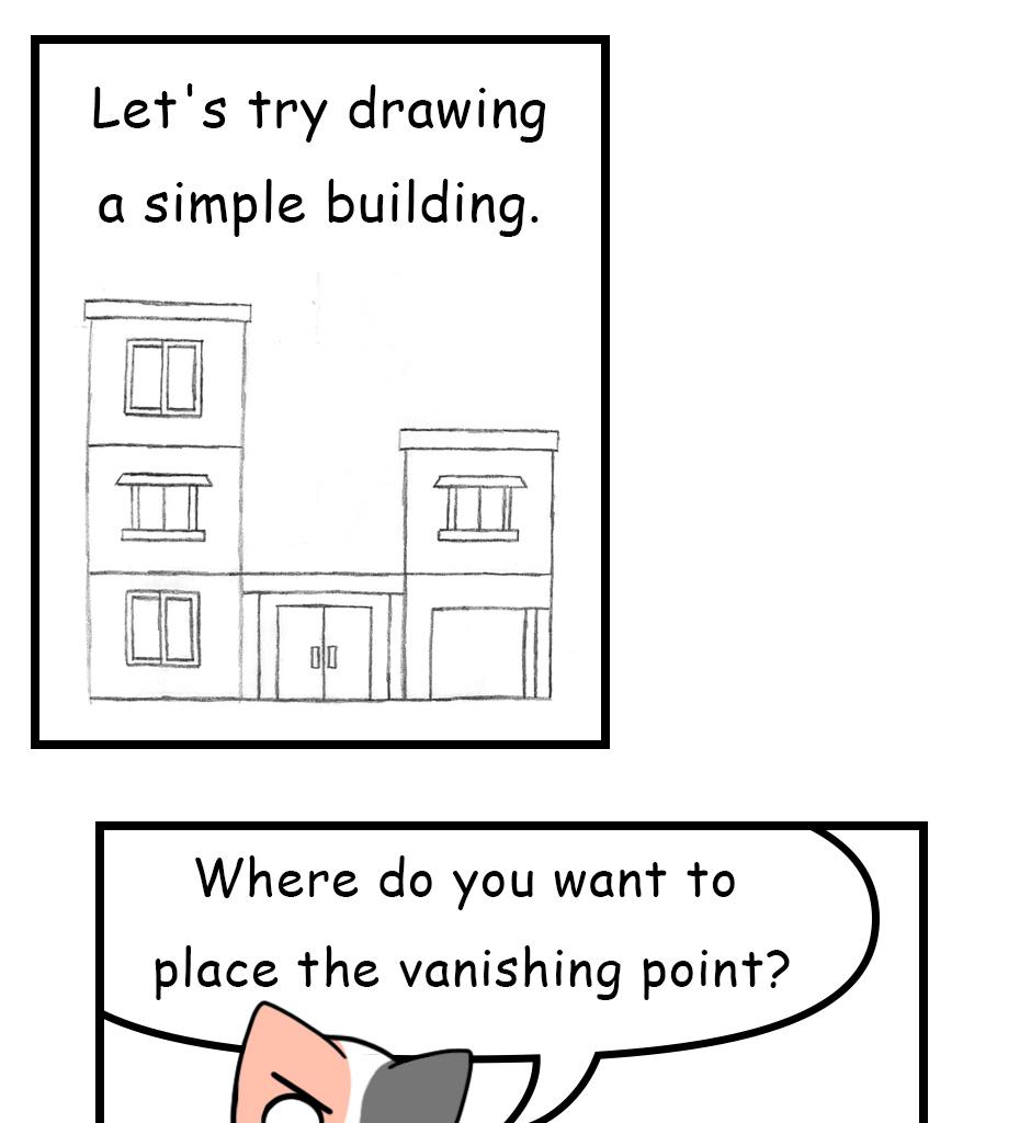 Mikesaka Art Class (◆Episodes are about art methods.) - Episode 103, Page 5: 79. ◆One-Point Perspective
