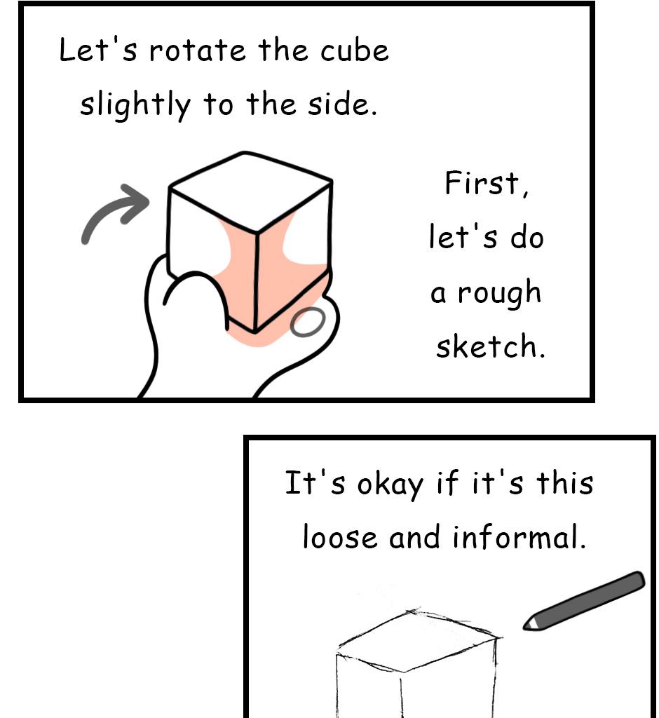 Mikesaka Art Class (◆Episodes are about art methods.) - Episode 104, Page 2: 80. ◆Two-Point Perspective