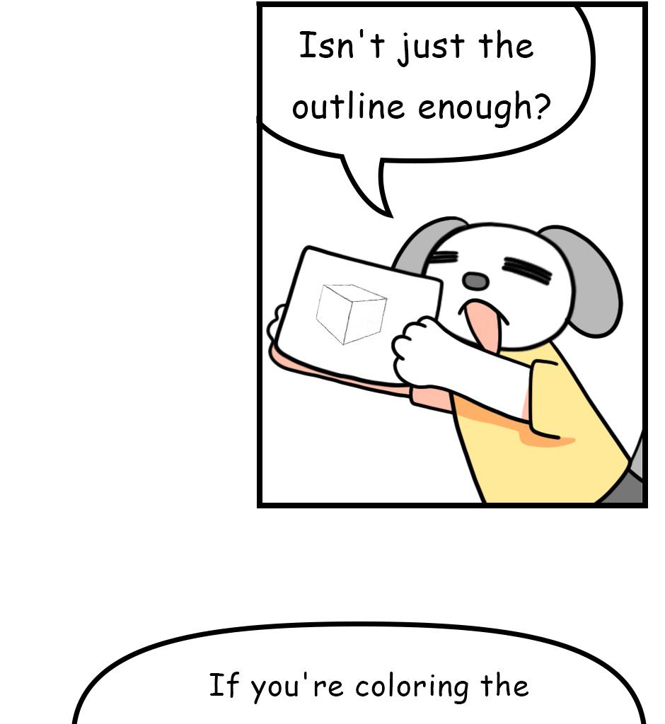 Mikesaka Art Class (◆Episodes are about art methods.) - Episode 105, Page 2: 81. ◆Details for Drawing in 3D