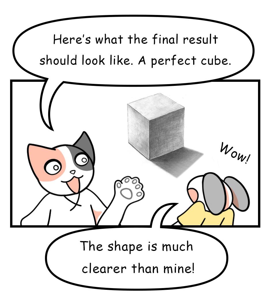 Mikesaka Art Class (◆Episodes are about art methods.) - Episode 105, Page 4: 81. ◆Details for Drawing in 3D