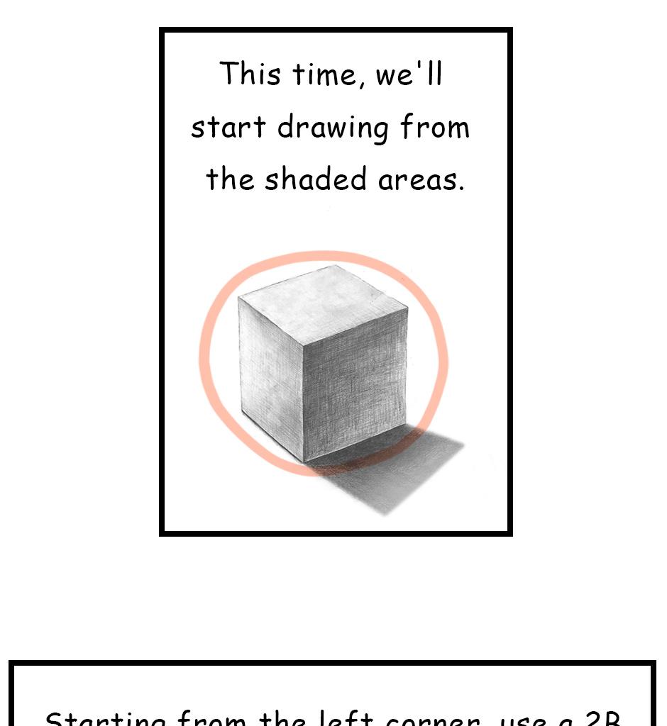 Mikesaka Art Class (◆Episodes are about art methods.) - Episode 107, Page 3: 83. ◆Shading with Dark Pencils