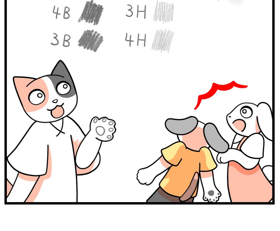 Mikesaka Art Class (◆Episodes are about art methods.) - Episode 108, Page 3: 84. ◆Types of Pencils