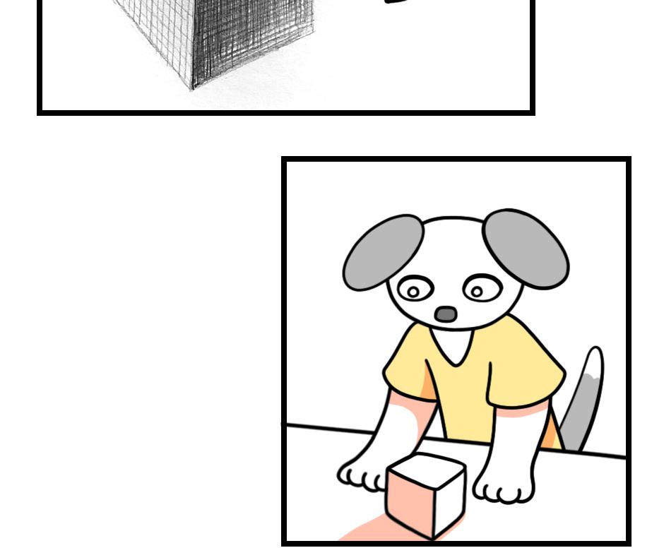 Mikesaka Art Class (◆Episodes are about art methods.) - Episode 109, Page 2: 85. ◆Shading a Cube