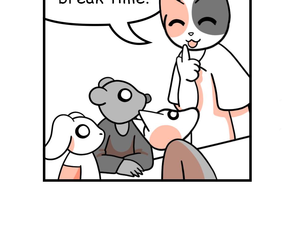 Mikesaka Art Class (◆Episodes are about art methods.) - Episode 114, Page 9: 90. It's Snack Time(1/2)