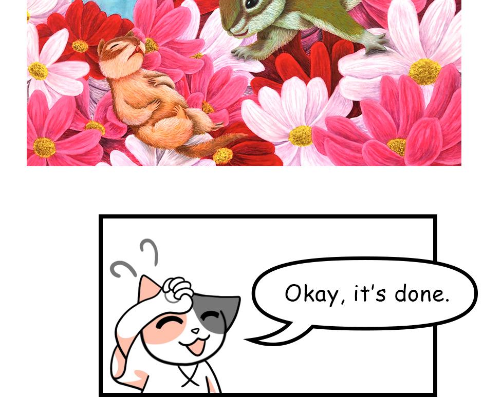 Mikesaka Art Class (◆Episodes are about art methods.) - Episode 115, Page 2: 90. It's Snack Time(2/2)