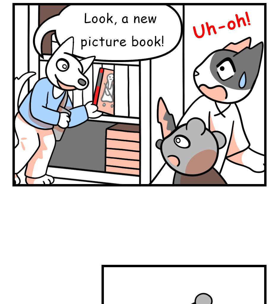 Mikesaka Art Class (◆Episodes are about art methods.) - Episode 117, Page 7: 92. "Hell" Picture Book